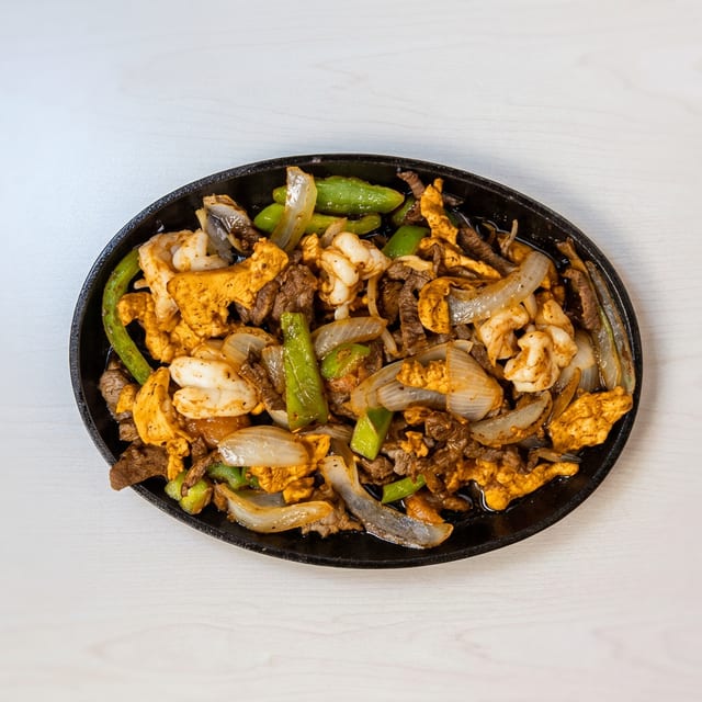 Fajita Mixed Plate.