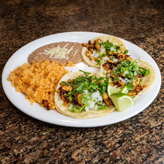 Combo Street Tacos.